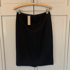 J. Crew black wool Pencil Skirt